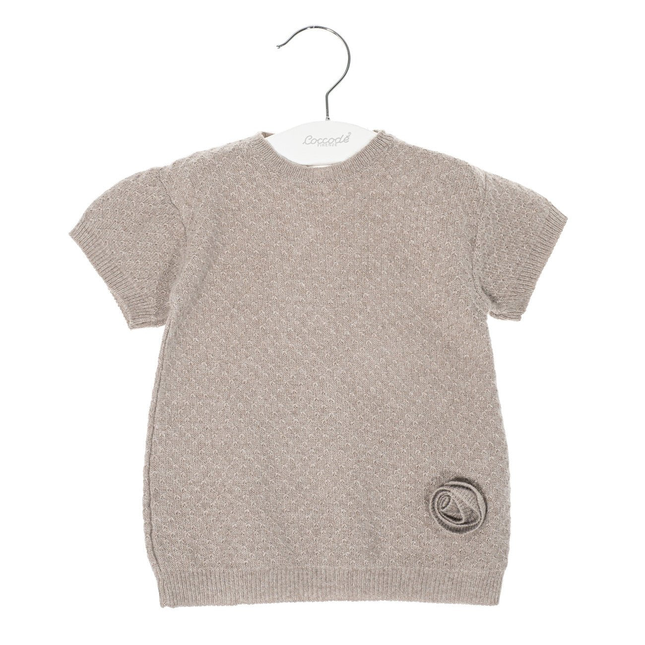 Coccodè - Maglietta Neonato in Tricot Nocciolina - Klotheds