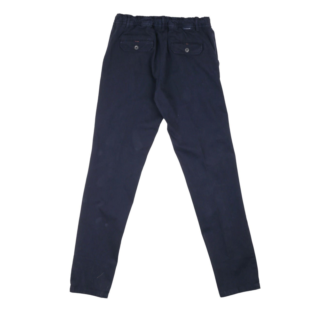 Jeckerson - Pantalone Chinos in Gabardina con Lacci Blu - Klotheds