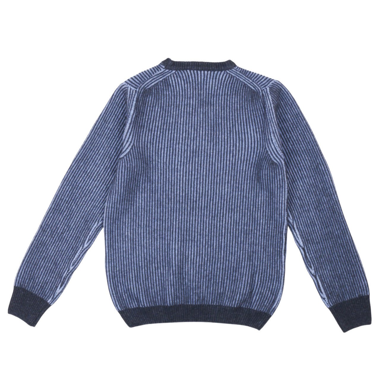 Jeckerson - Pullover in Lana e Cashmere Blu - Klotheds