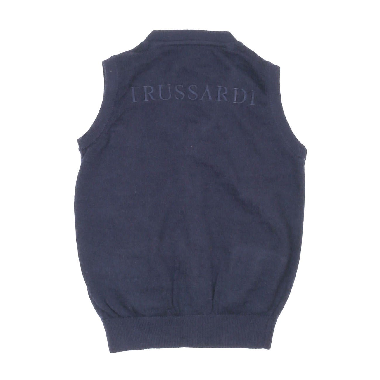 Trussardi - Gilet Maglione Aned Blu Navy - Klotheds