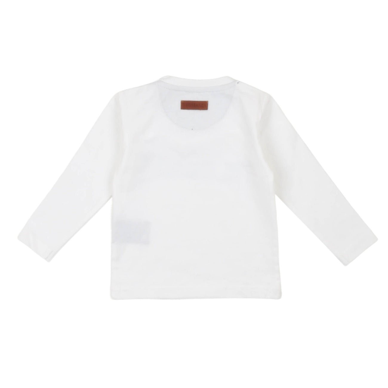 Trussardi - T-shirt Burma Bianco e Blu Navy - Klotheds