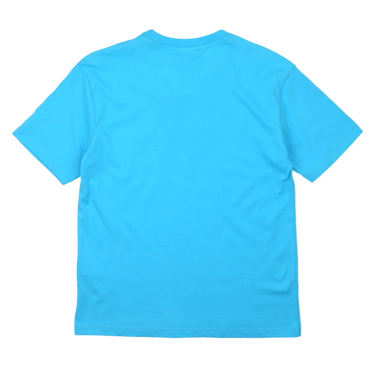 msgm - JERSEY T-SHIRT BOY ATOLL TURQUOISE