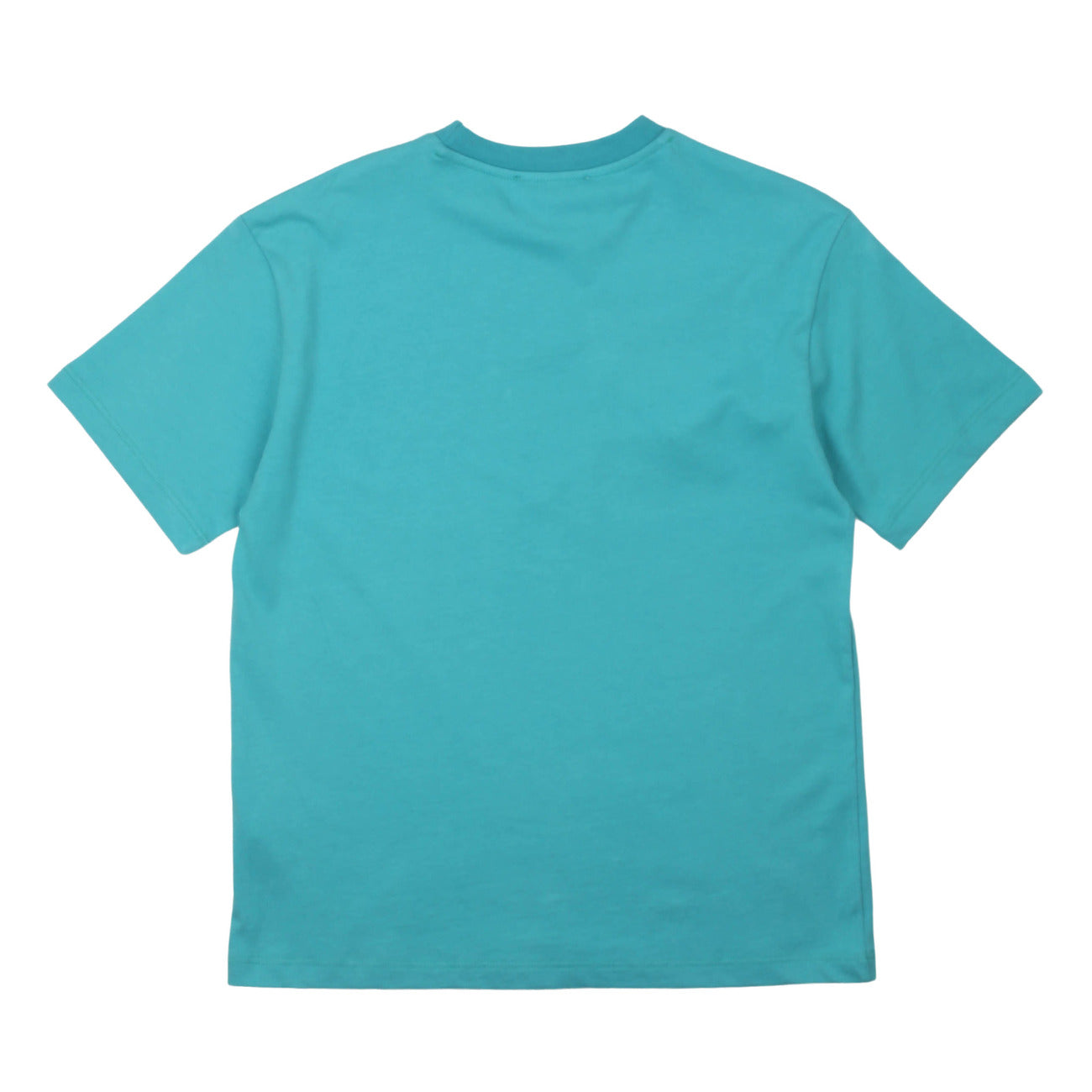 msgm - JERSEY T-SHIRT BOY BLUE BALTIC