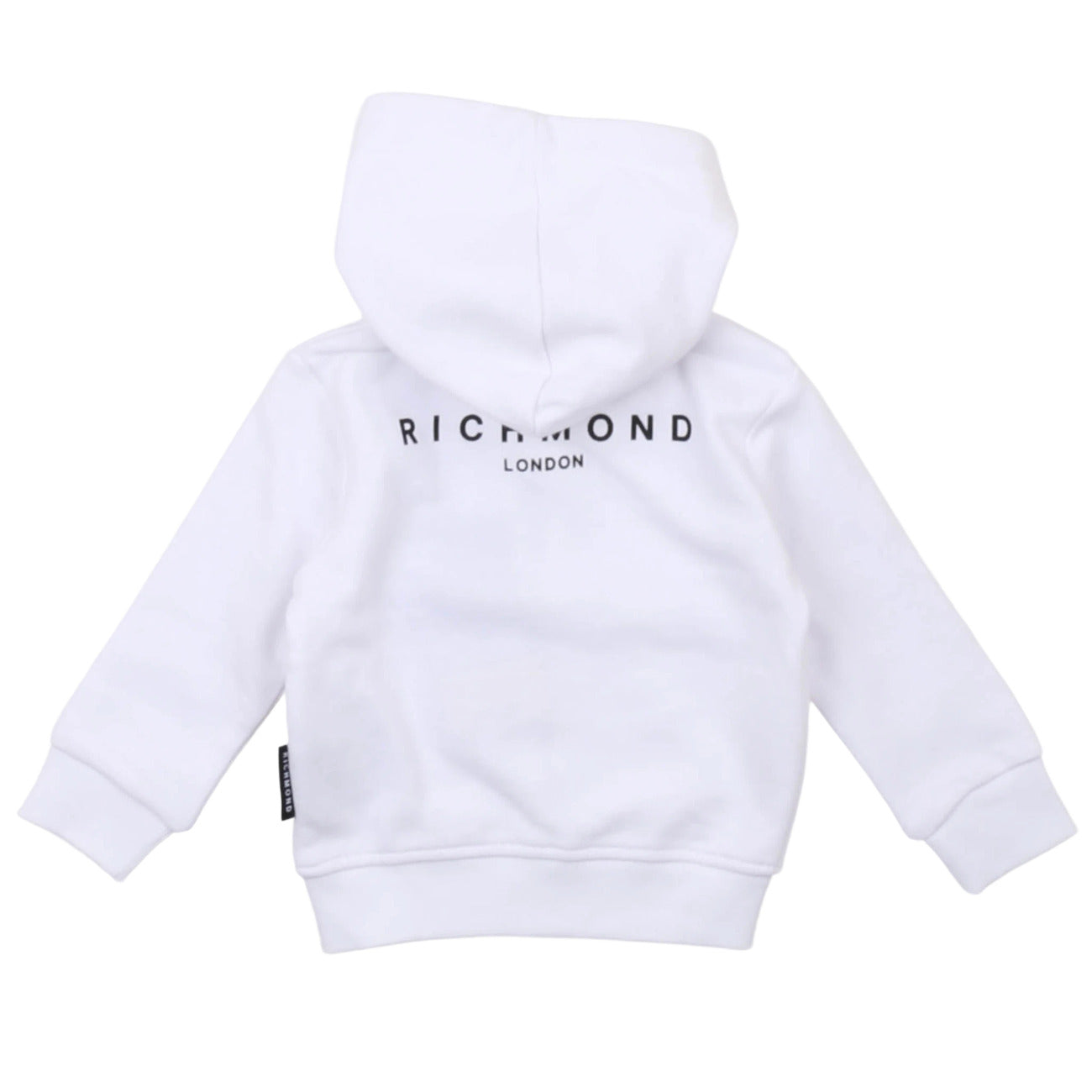 john richmond - FELPA CON ZIP LIPPER