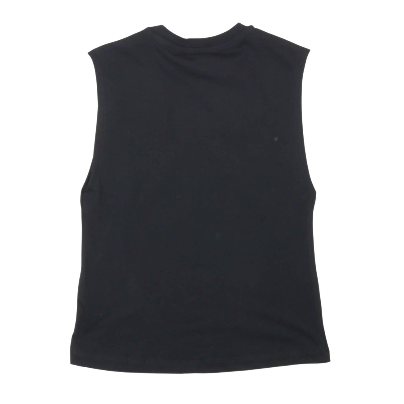 msgm - JERSEY SLEEVELESS UNISEX BLACK/BLACK