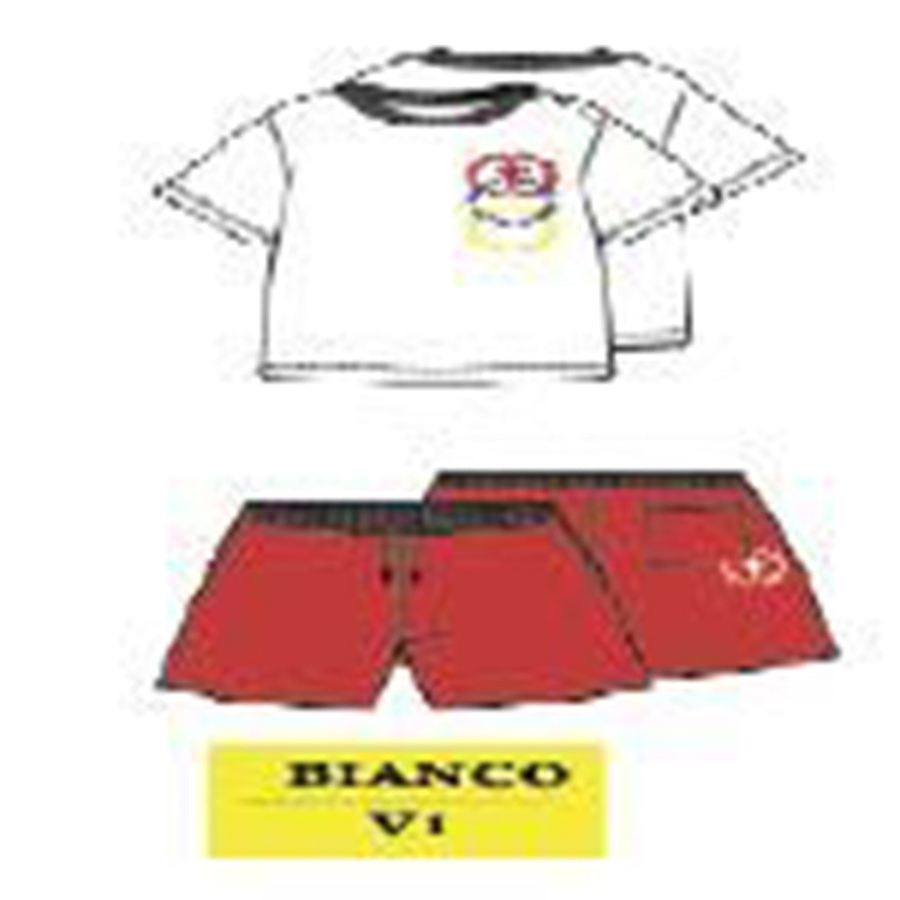 paciotti - COMPLETO T-SHIRT E BERMUDA