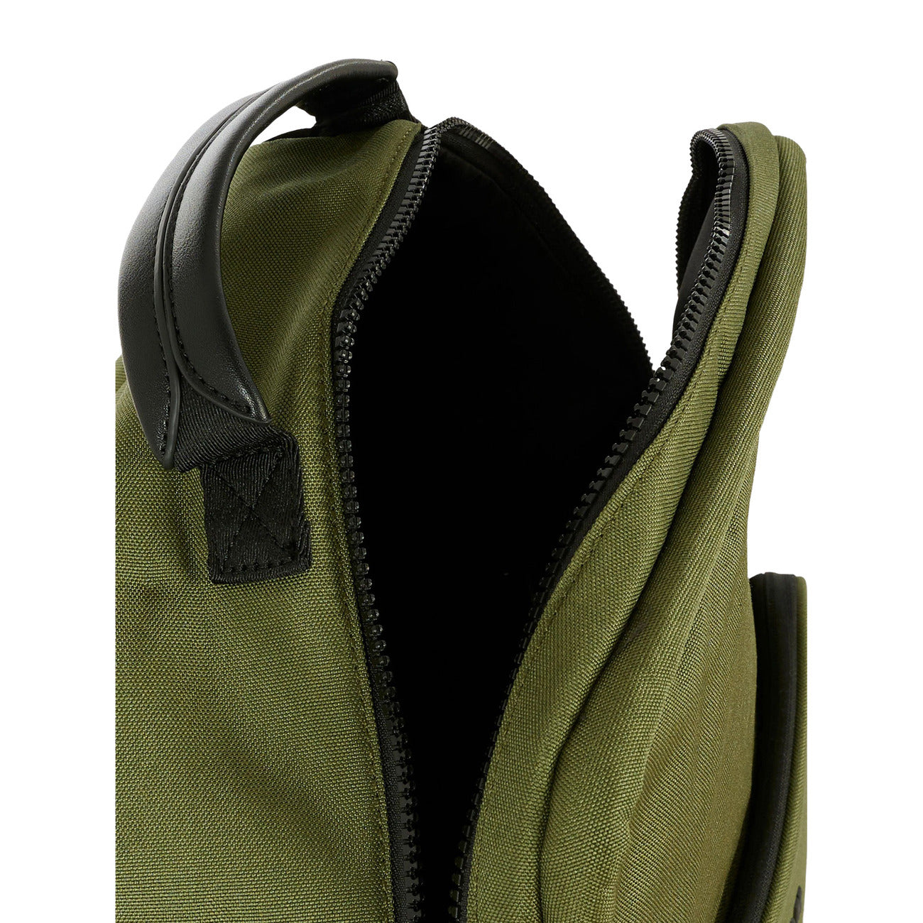 msgm - NYLON BACKPACK UNISEX VERDE MILITARE/MI