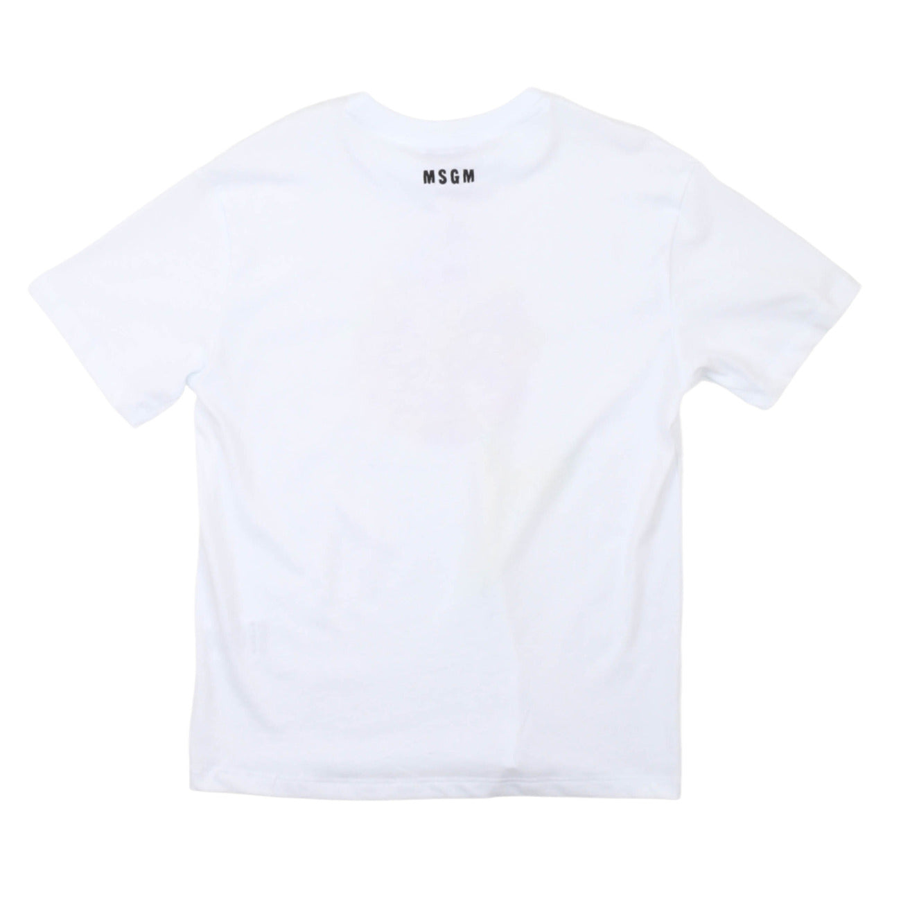 msgm - JERSEY T-SHIRT GIRL WHITE/WHITE