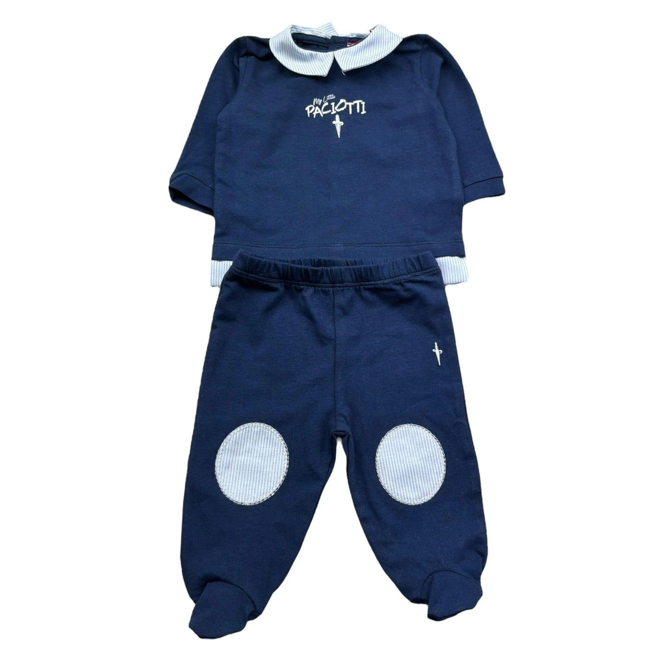 paciotti - COMPLETO DUE PEZZI JERSEY BIELASTICO