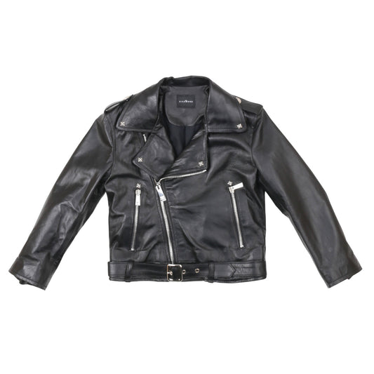 john richmond - GIACCA IN VERA PELLE CROVA