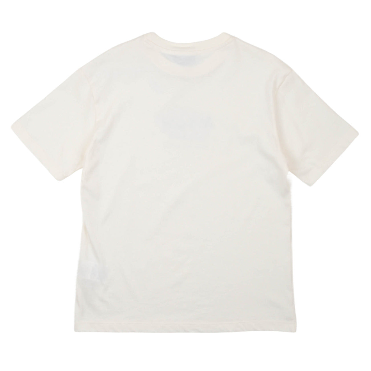 msgm - JERSEY T-SHIRT BOY CREAM/CREAM