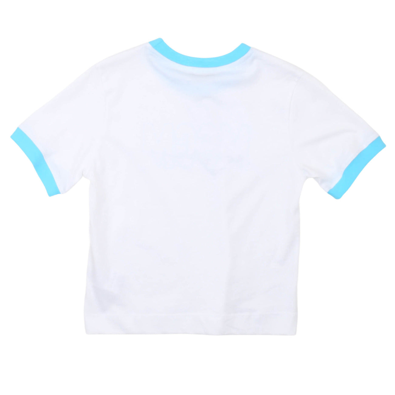 msgm - JERSEY T-SHIRT GIRL WHITE/WHITE