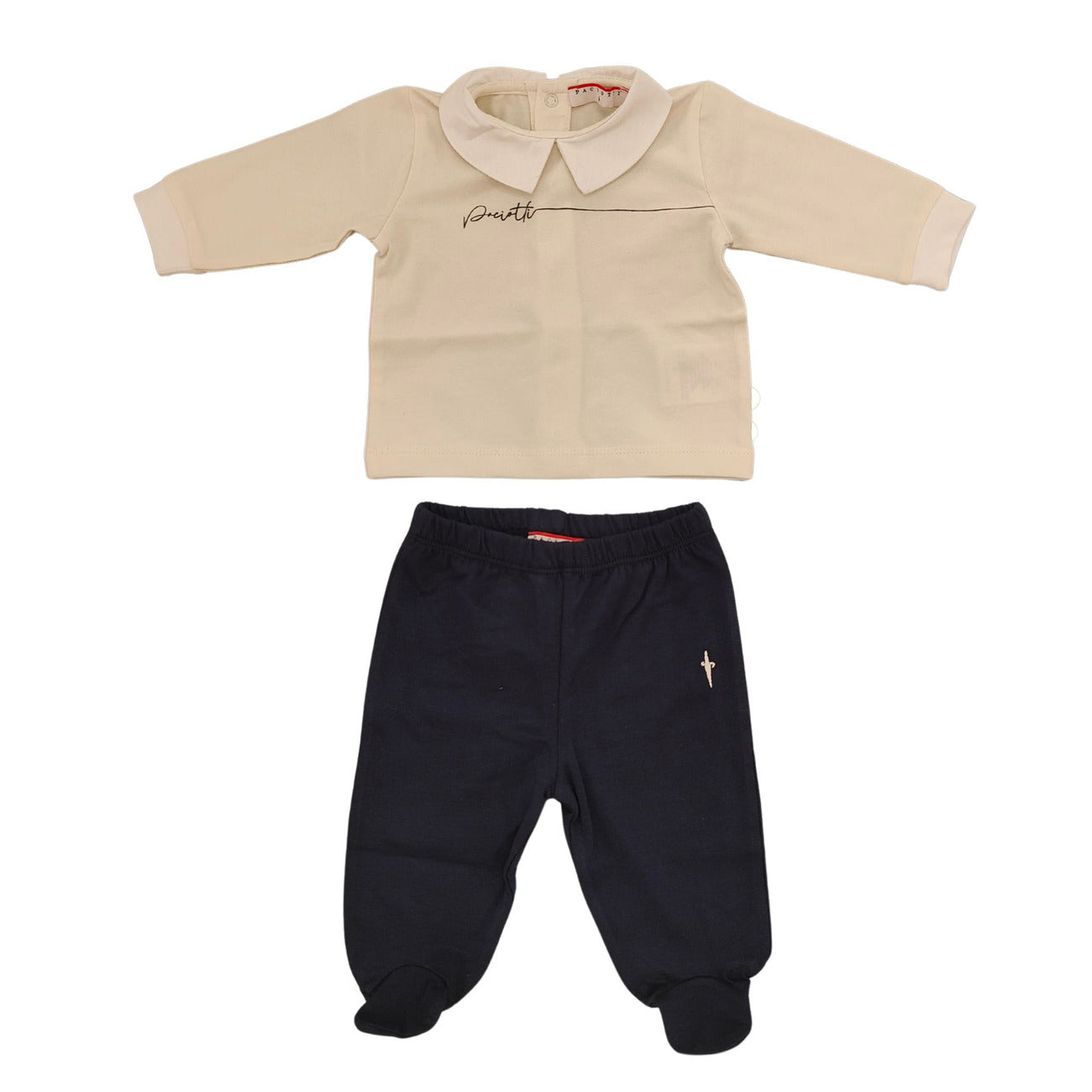 paciotti - COMPLETO DUE PEZZI JERSEY BIELASTICO