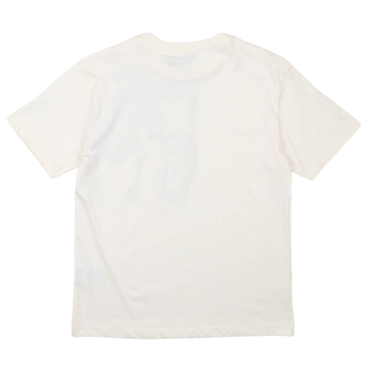 msgm - JERSEY T-SHIRT BOY CREAM/CREAM