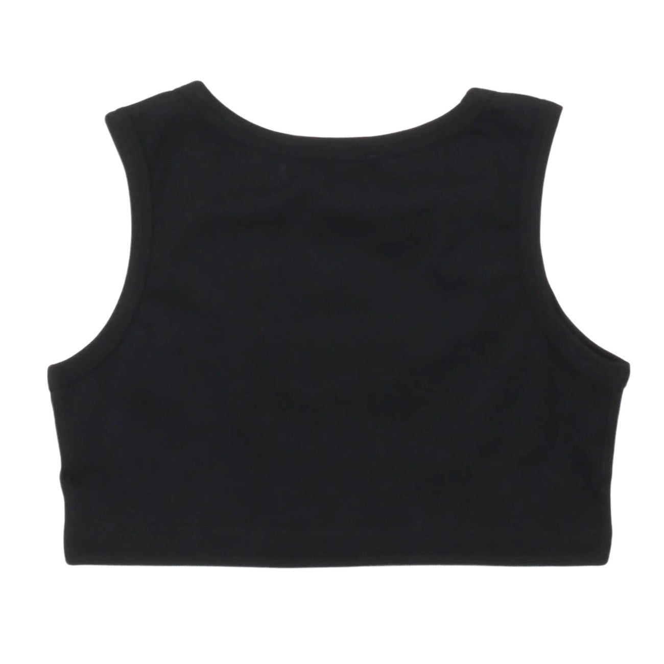 msgm - STRETCH JERSEY TOP GIRL NERO/BLACK