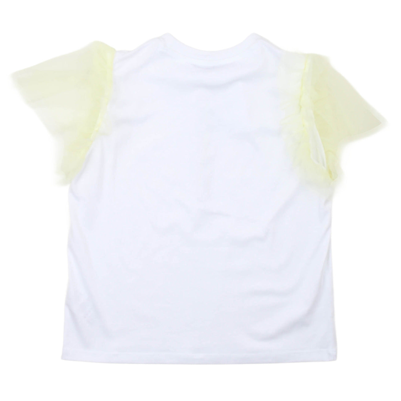 msgm - JERSEY TANK TOP GIRL WHITE-LIME