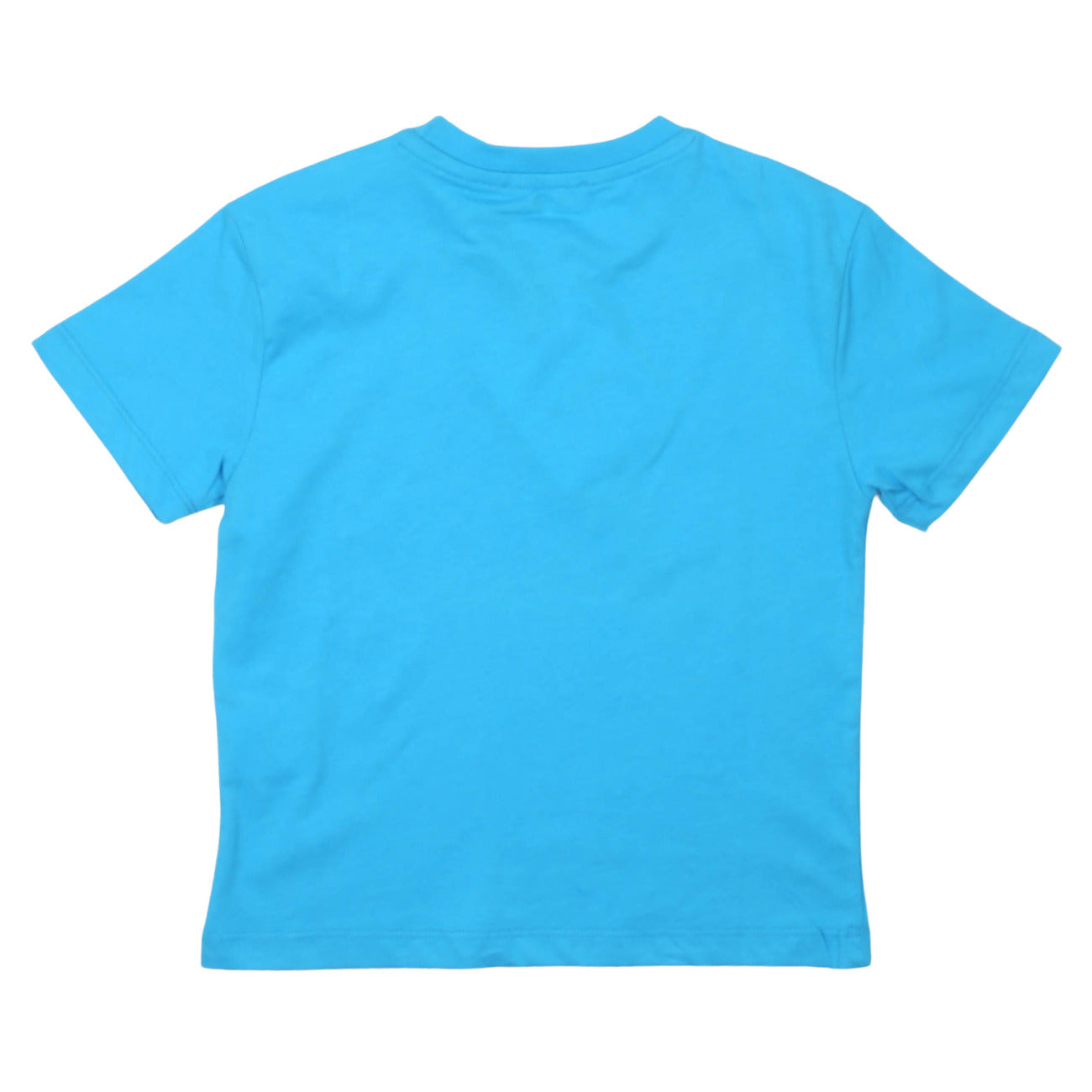 msgm - JERSEY T-SHIRT BOY TURCHESE