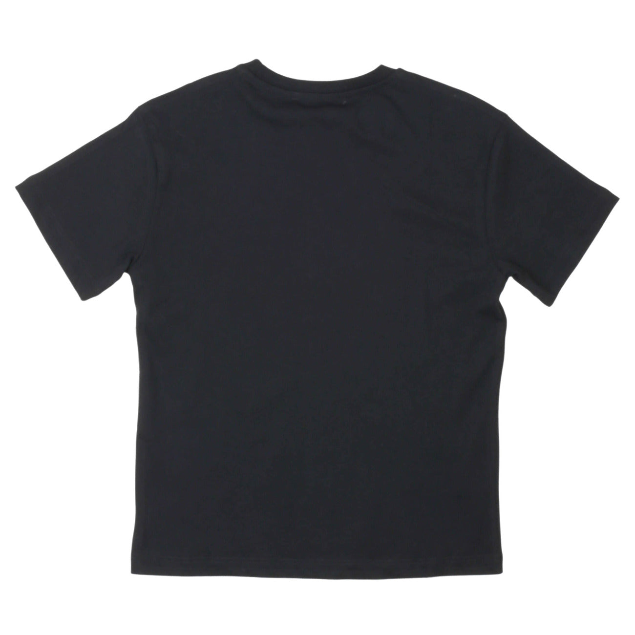 msgm - JERSEY T-SHIRT BOY BLACK/BLACK