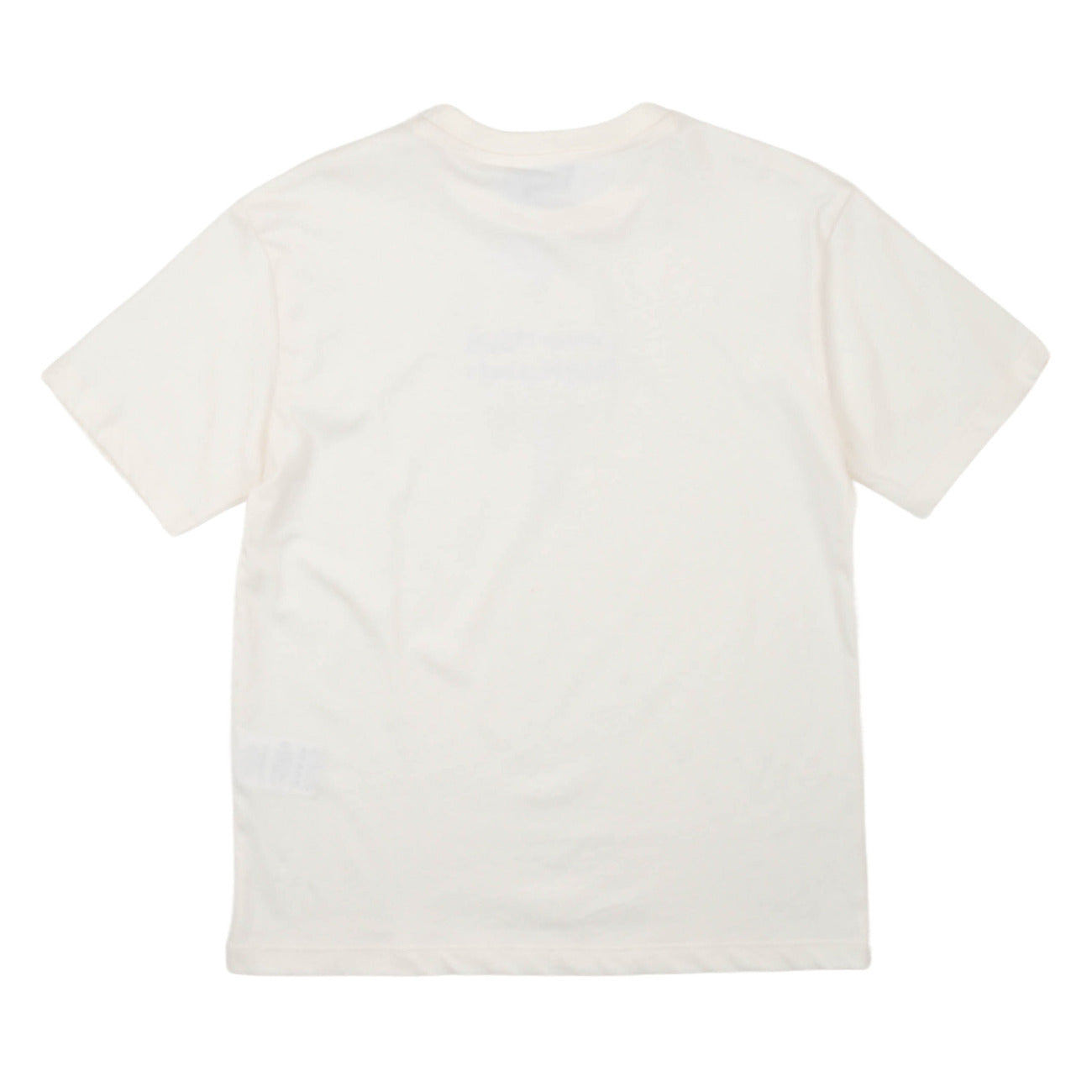 msgm - JERSEY T-SHIRT BOY CREAM/CREAM