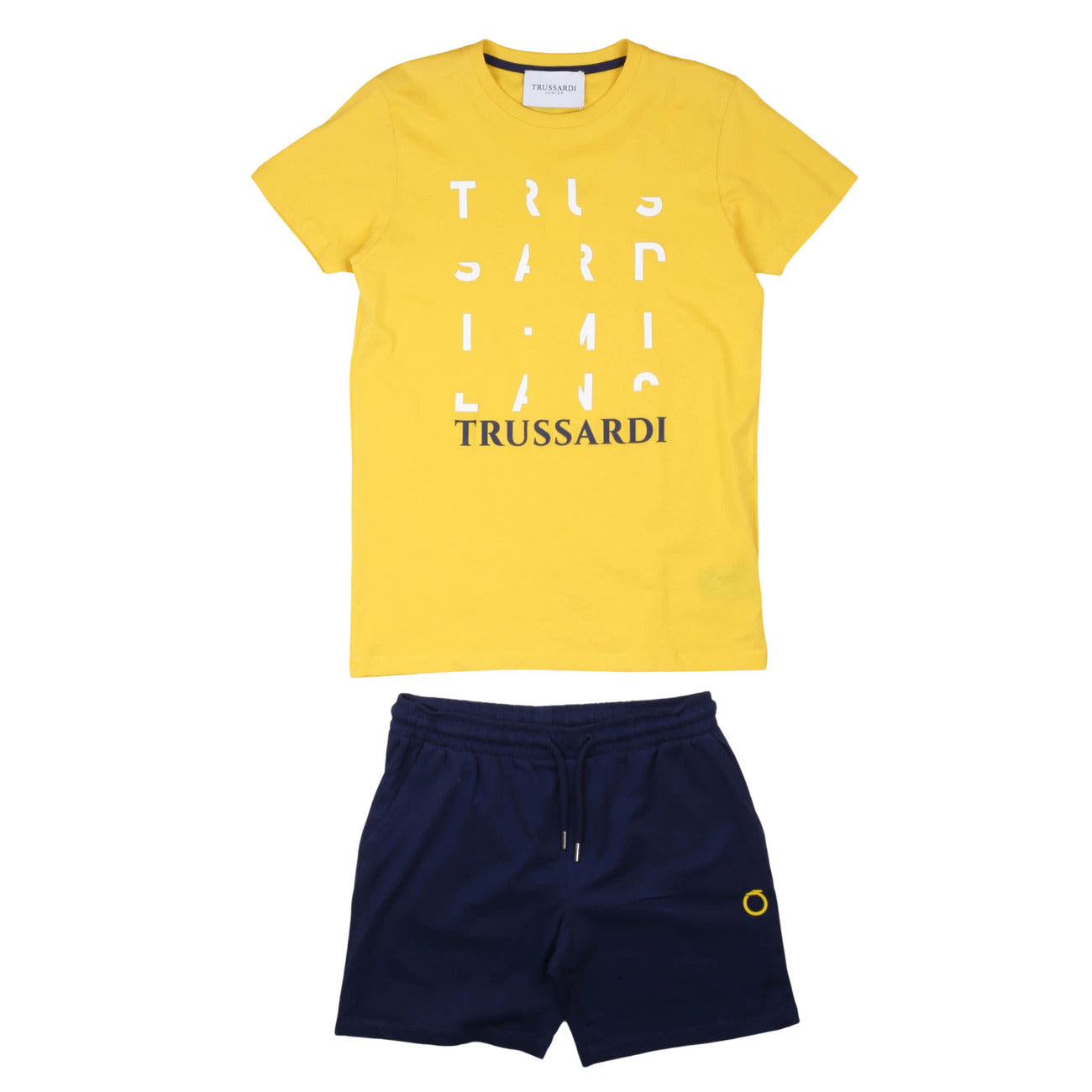 trussardi - COMPLETO T-SHIRT+BERMUDA VIOLA