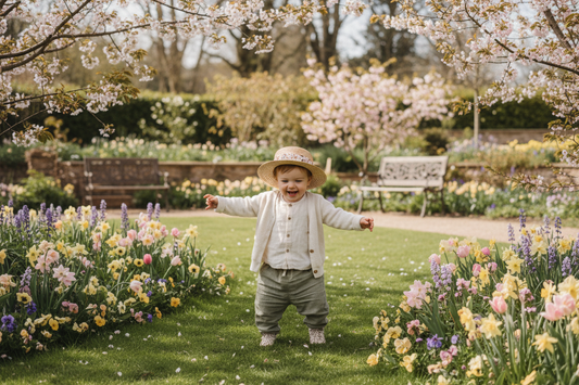 Come vestire un bambino in primavera: guida pratica per non sbagliare