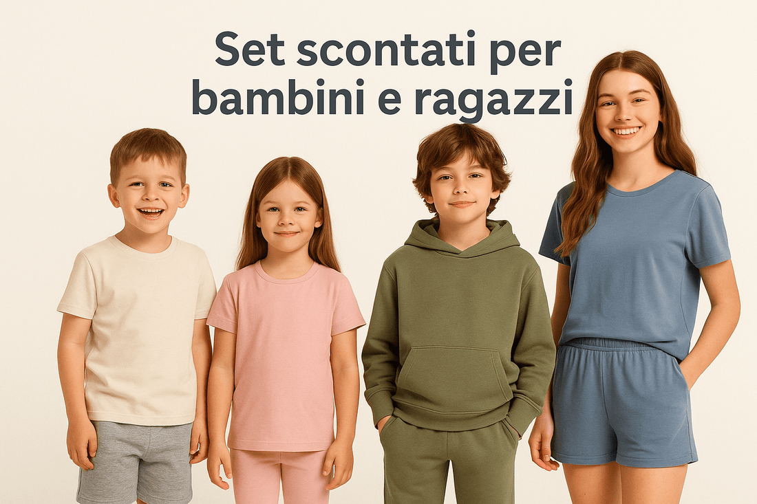 Set coordinati per bambini e ragazzi – Stile, comfort e risparmio in un solo clic - Klotheds