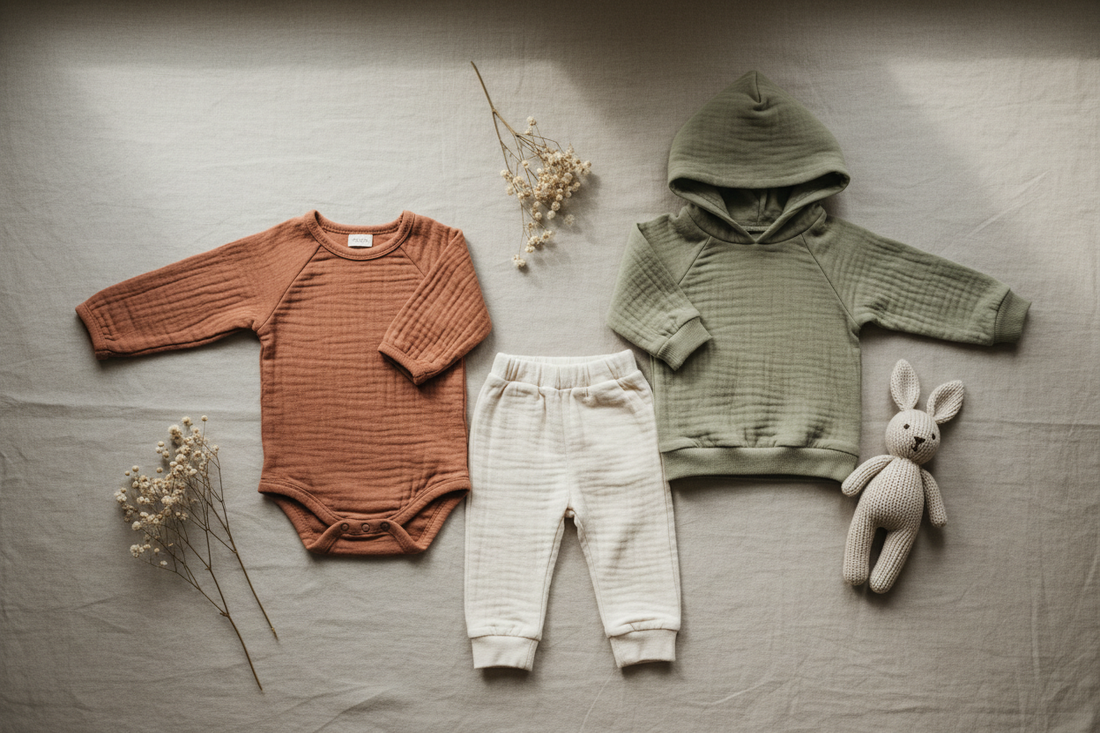 Come scegliere vestiti per bambini con pelle sensibile