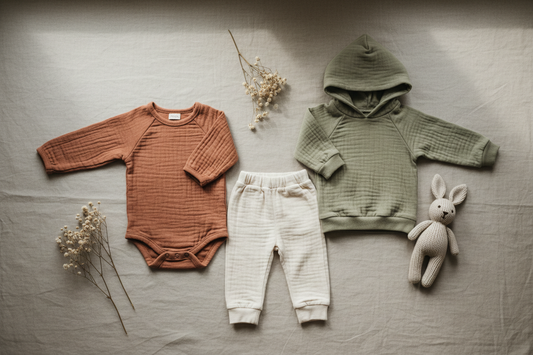 Come scegliere vestiti per bambini con pelle sensibile