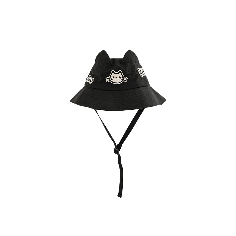 Cappello Bambino con Stampa Gatto – Accessorio Trendy e Pratico