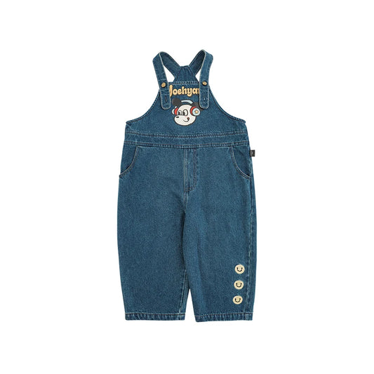 Salopette Bambino in Denim – Design Comodo e Stile Unisex