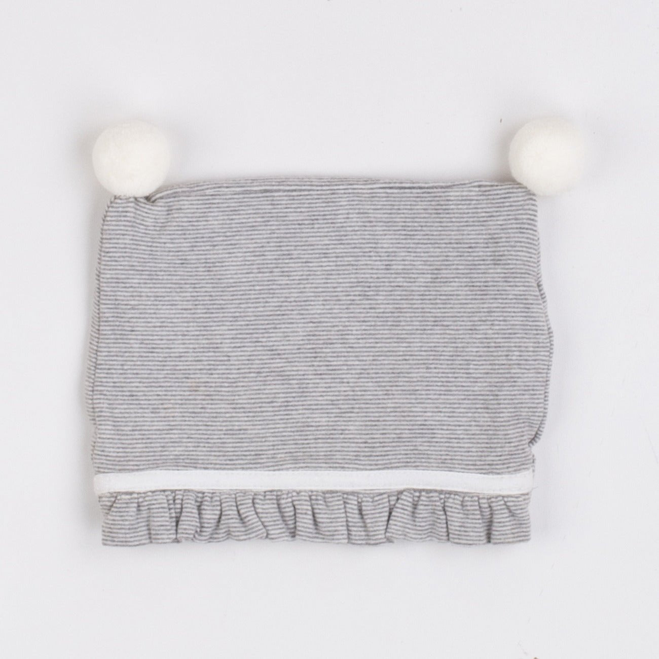 Coccodè - Cappellino Neonato in Jersone Grigio Nebbiolo Blue - Klotheds