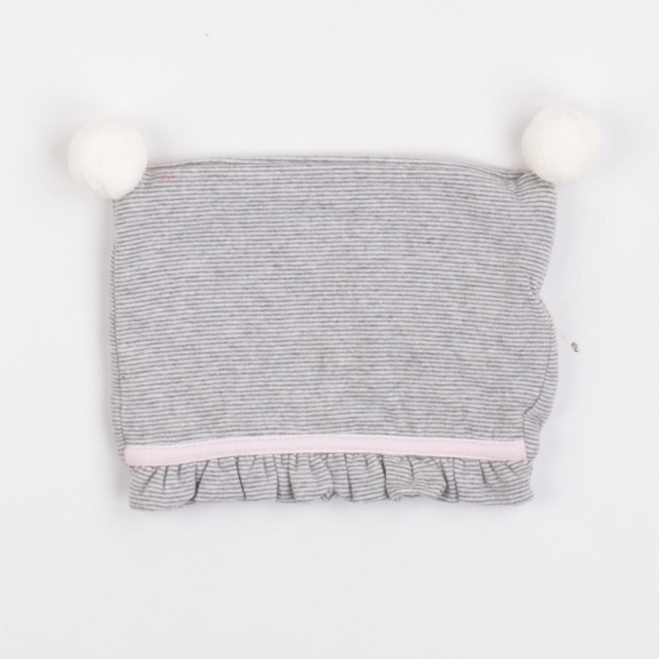 Coccodè - Cappellino Neonato in Jersone Grigio Nebbiolo Rosa - Klotheds