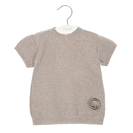 Coccodè - Maglietta Neonato in Tricot Nocciolina - Klotheds