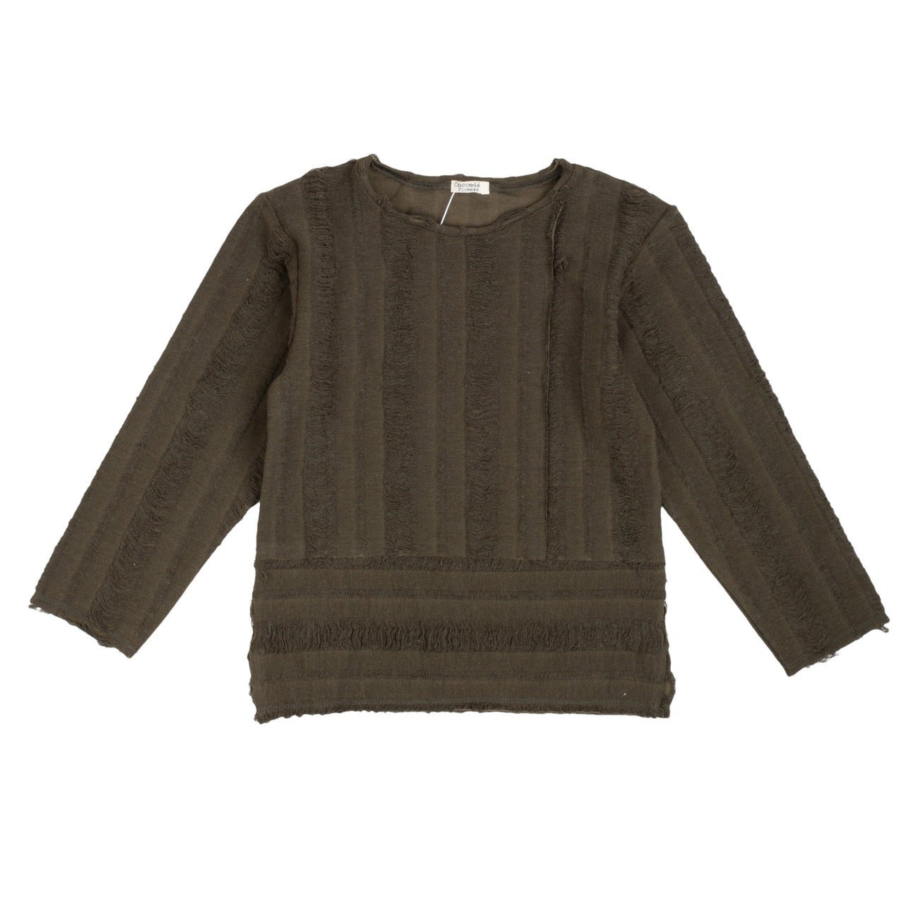 Coccodè - T-Shirt Neonato Marrone - Klotheds