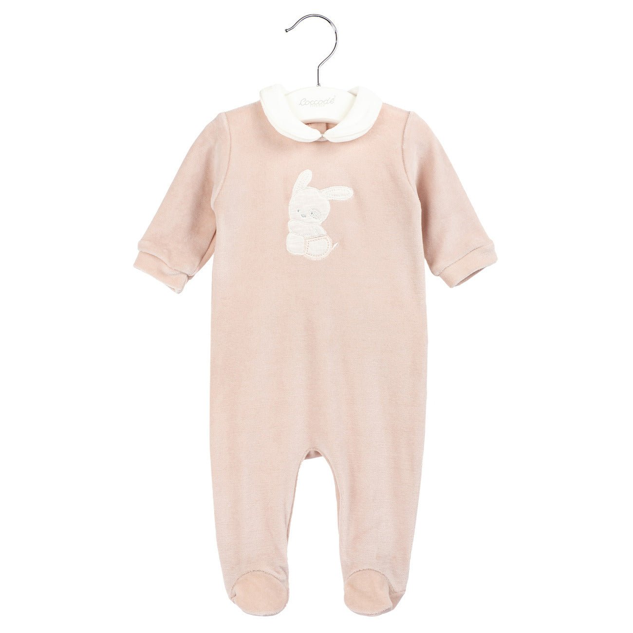 Coccodè - Tutina Neonato in Ciniglia Rosa Vintage - Klotheds