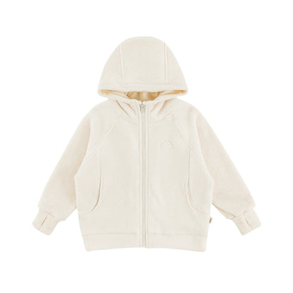 Completo Invernale Bambina in Pile Polare – Giacca con Cappuccio e Pantaloni Affusolati - Klotheds