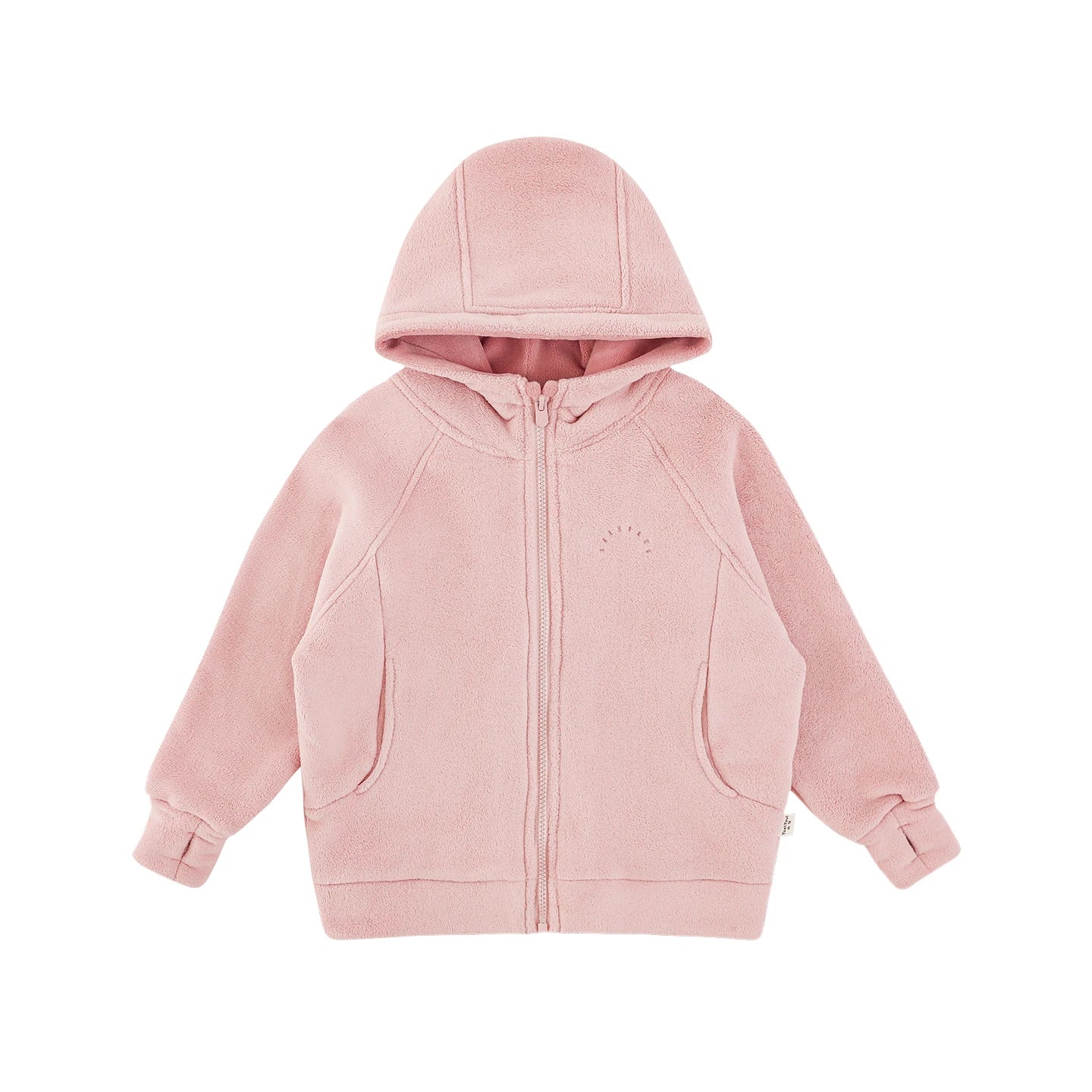 Completo Invernale Bambina in Pile Polare – Giacca con Cappuccio e Pantaloni Affusolati - Klotheds