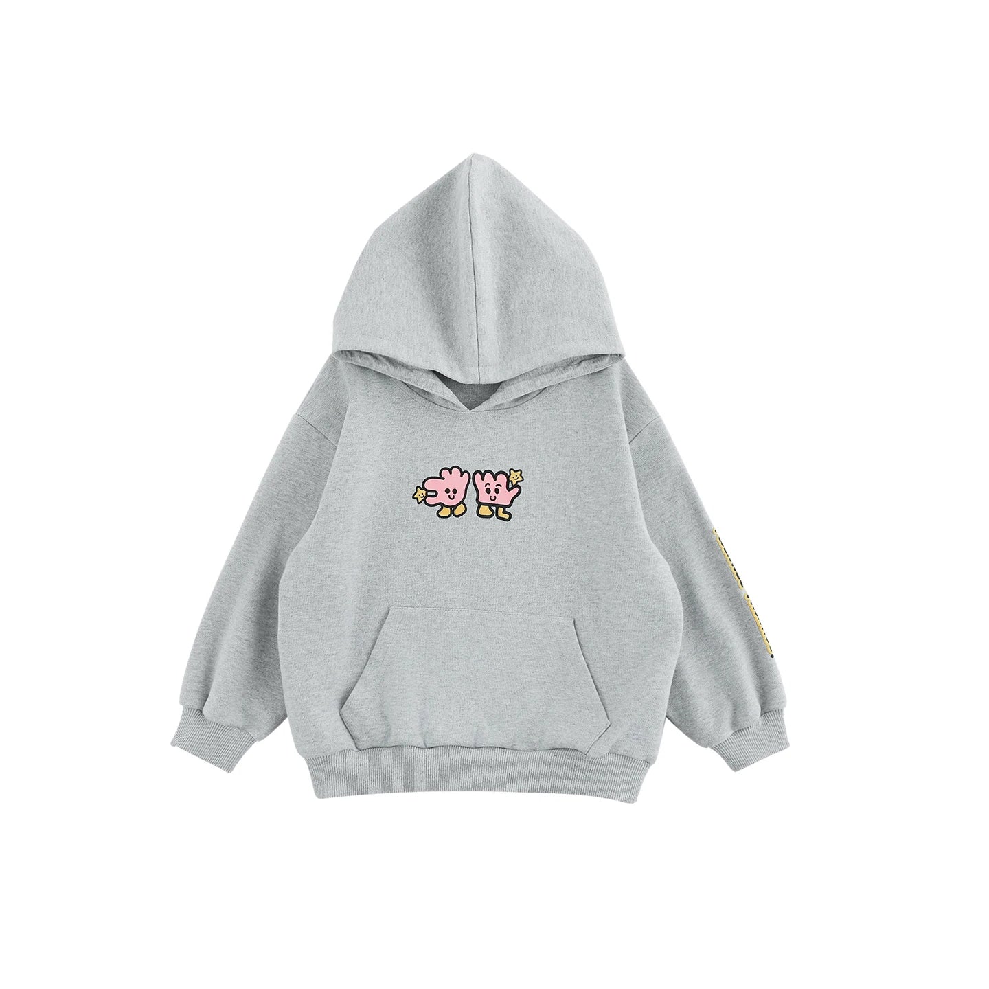 Felpa con cappuccio in cotone per bambino – grigia, azzurra o nera - Klotheds