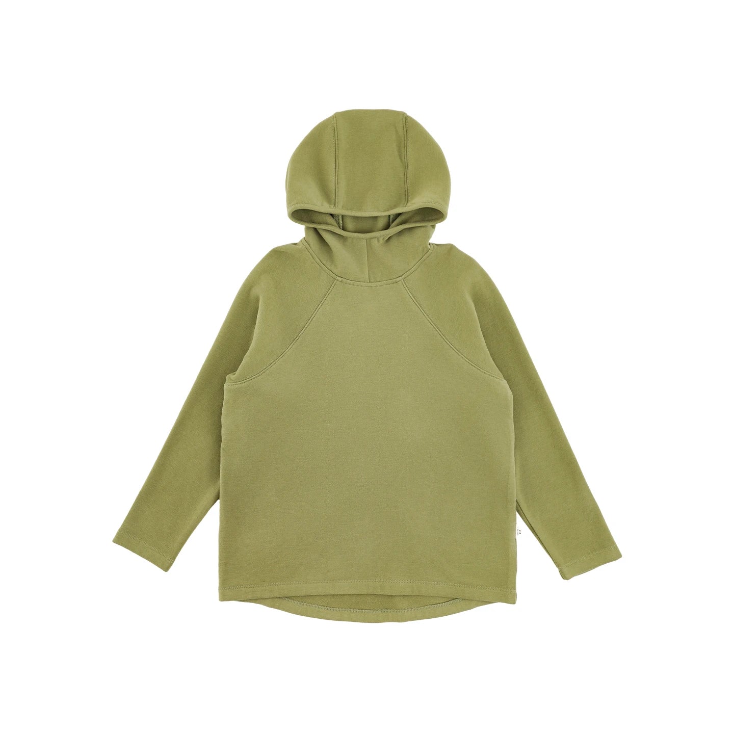 Felpa Invernale da Ragazza a Collo Alto con Cappuccio – Rosa, Beige o Verde - Klotheds