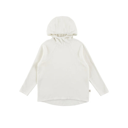 Felpa Invernale da Ragazza a Collo Alto con Cappuccio – Rosa, Beige o Verde - Klotheds