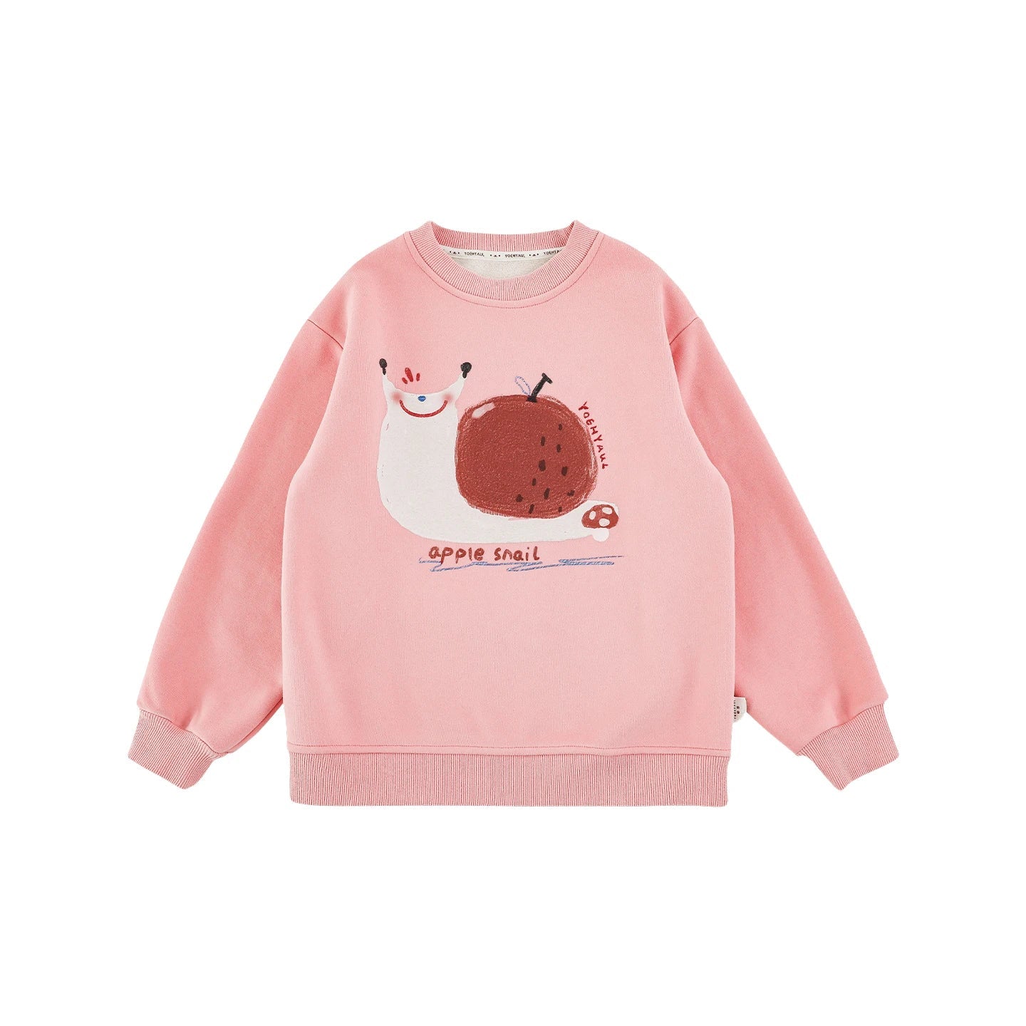 Felpa Invernale da Ragazza in Pile Morbido a Girocollo – Cachi, Rosa, Blu o Beige - 2x - 26% - Klotheds