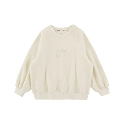 Felpa Invernale da Ragazzo a Maniche Lunghe in Cotone – Beige o Grigio - 2x - 26% - Klotheds