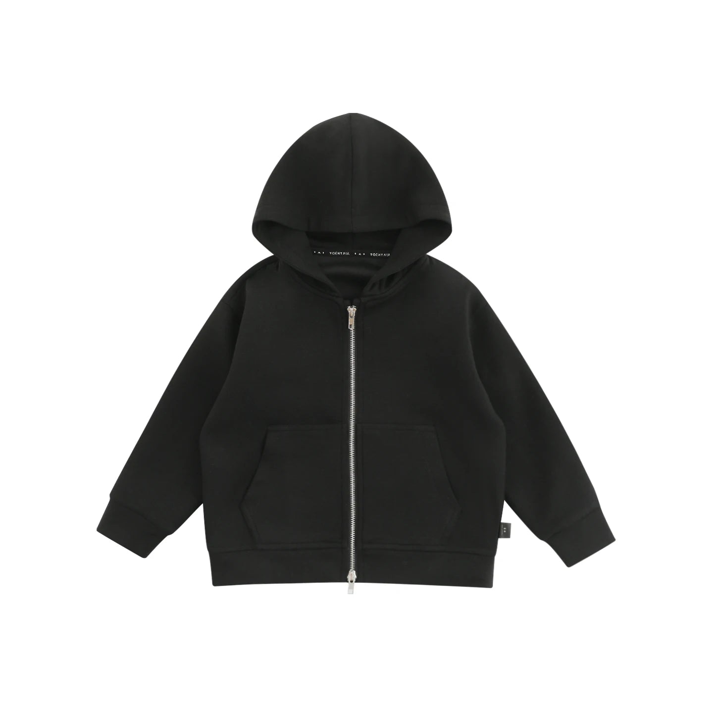 Giacca felpa antivento con cerniera per bambini – rosa, grigia o nera - Klotheds