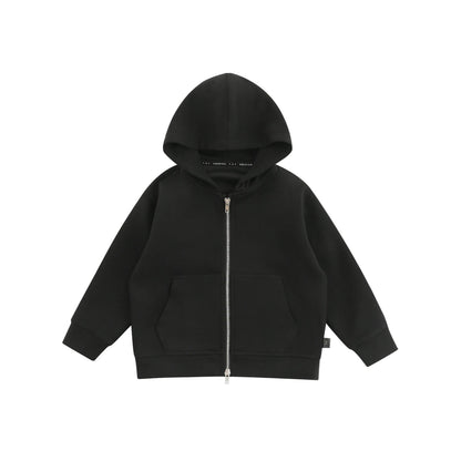 Giacca felpa antivento con cerniera per bambini – rosa, grigia o nera - Klotheds