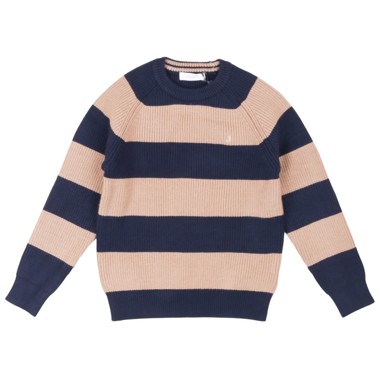 Jeckerson - Maglia a Coste Junior Blu Cammello - Klotheds