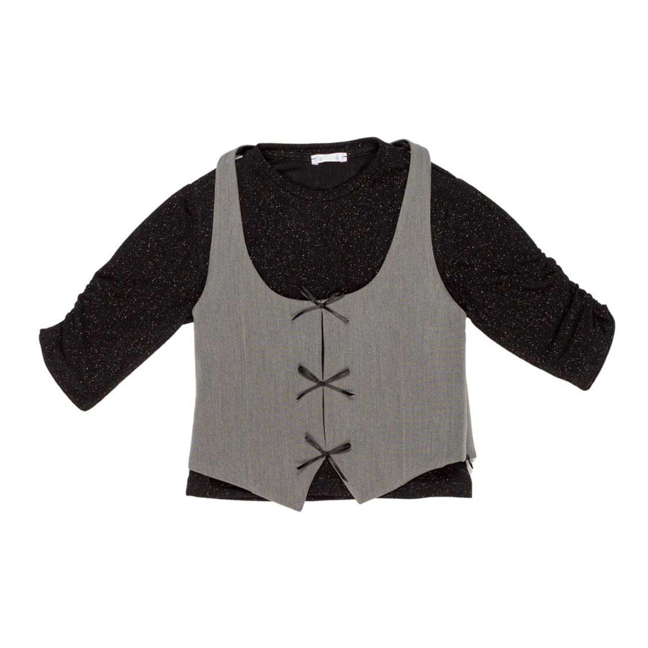 lulu by miss grant - T - SHIRT + GILET GIRL - Klotheds