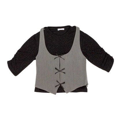 lulu by miss grant - T - SHIRT + GILET GIRL - Klotheds