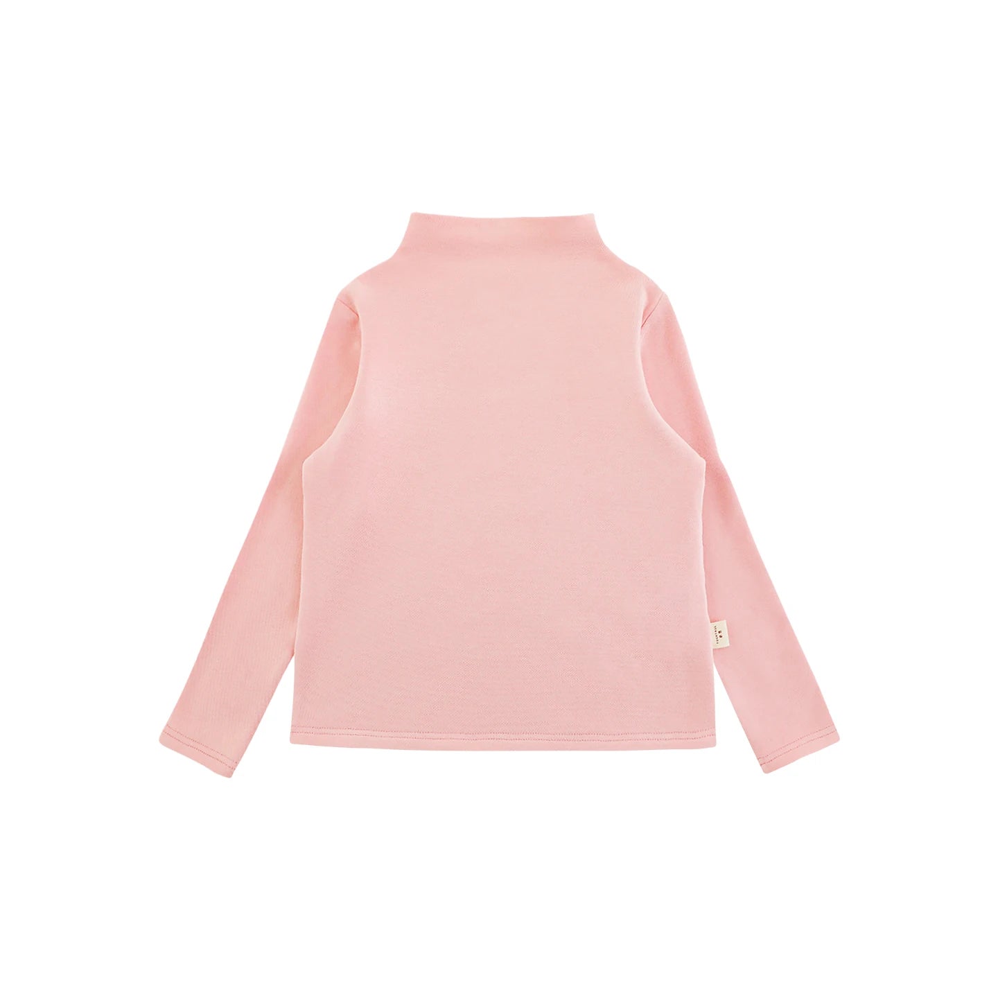 Maglia Invernale da Bambina a Maniche Lunghe con Collo Alto Anti - Pilling – Grigio, Rosa, Beige, Marrone o Rosso - 2x - 26% - Klotheds