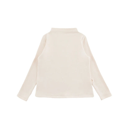 Maglia Invernale da Bambina a Maniche Lunghe con Collo Alto Anti - Pilling – Grigio, Rosa, Beige, Marrone o Rosso - 2x - 26% - Klotheds