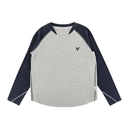 Maglia Invernale da Ragazza a Maniche Lunghe in Cotone Morbido – Rosa o Grigio - Klotheds